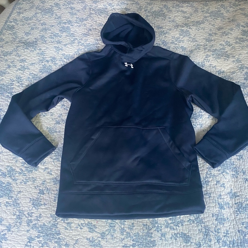 Under Armour Men’s Navy Blue Hoodie Size Large
